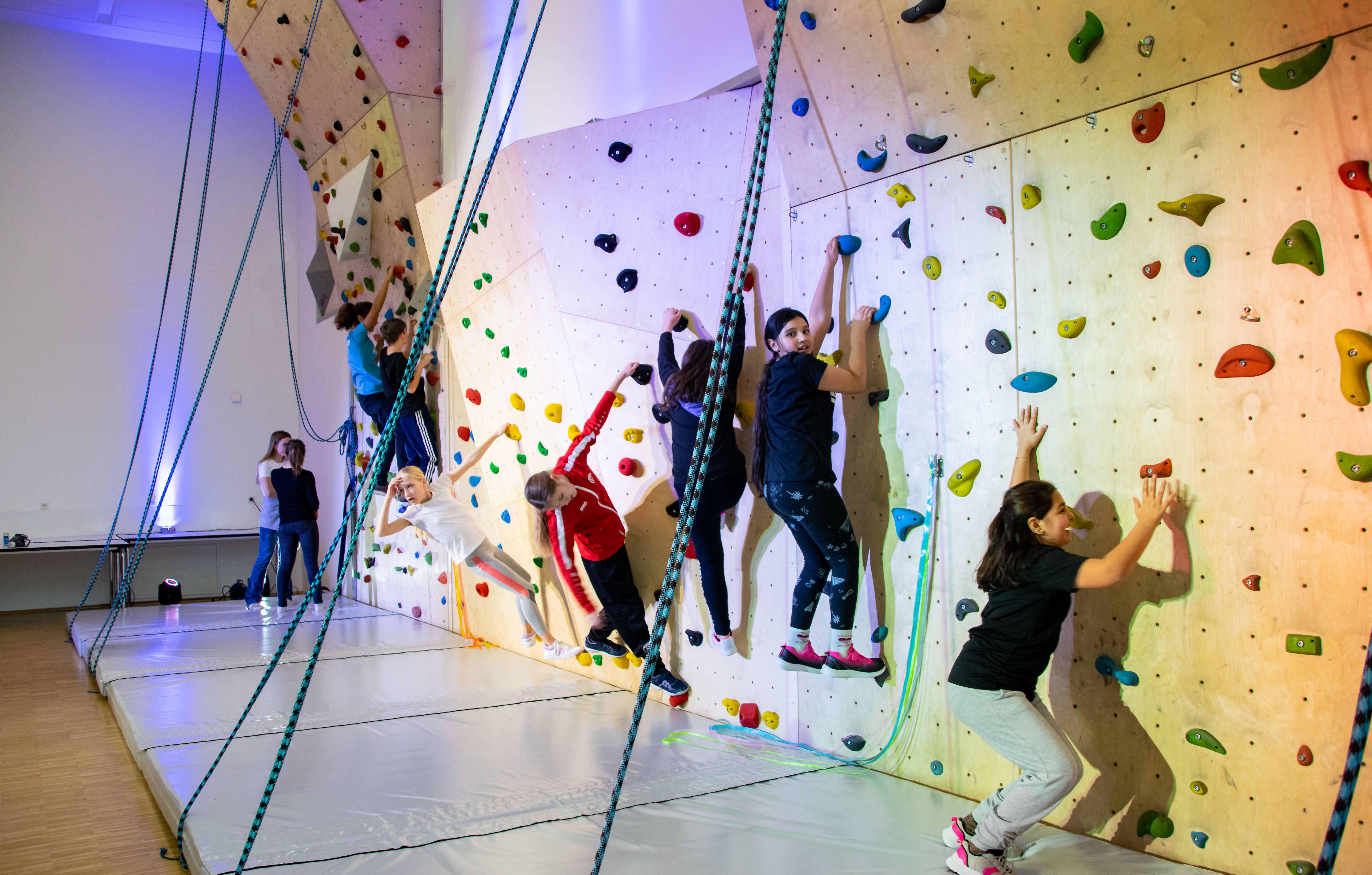 Einweihung Boulderwand