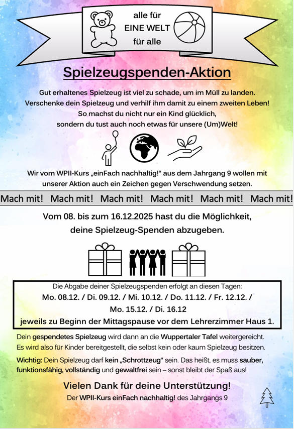 Mach mit: Die große Spielzeugspenden-Aktion 2025