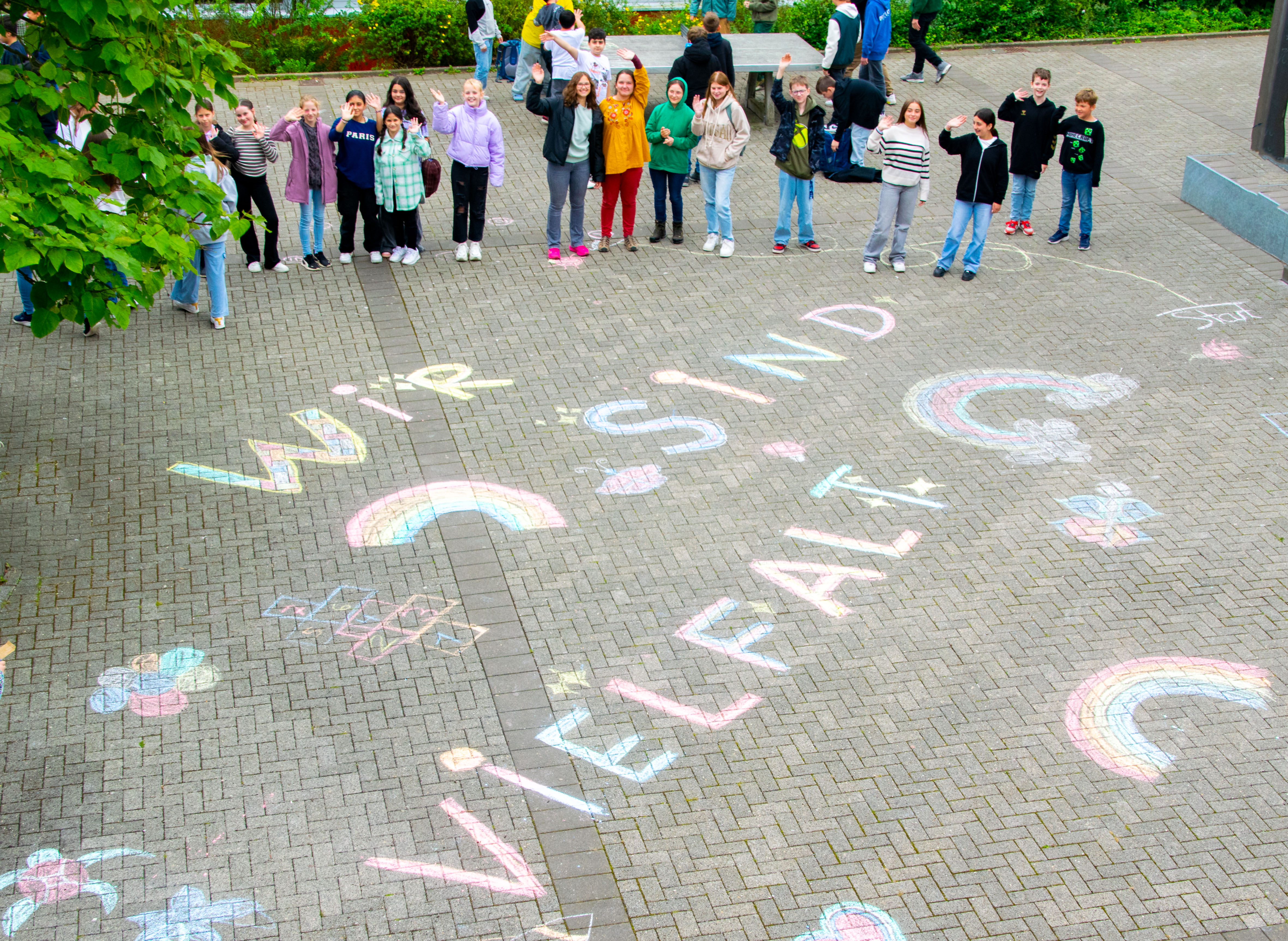 Unsere Schule setzt ein Zeichen für Vielfalt