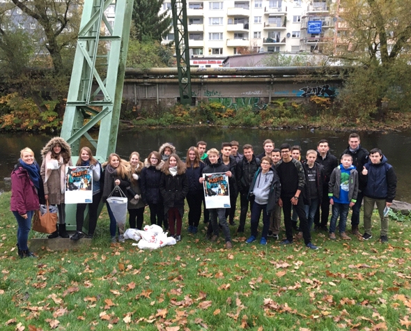 Plastikpiraten an der Gesamtschule Langerfeld